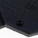 Max Maxb 4PCS Heavy Duty Rubber Car Lift Arm Pads Equipment Kit Black Octagon