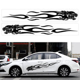 Max Maxb Car Body Scratch Sticker Self-Adhesive Side Truck Vinyl Graphics Decal Black