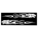 Max Maxb Car Body Scratch Sticker Self-Adhesive Side Truck Vinyl Graphics Decal White