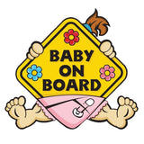 Max Maxb Baby on Board Warning Safety Sign Car Decal Vinyl Warning Sticker 11x10cm