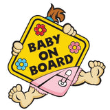 Max Maxb Baby on Board Warning Safety Sign Car Decal Vinyl Warning Sticker 11x10cm