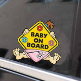 Max Maxb Baby on Board Warning Safety Sign Car Decal Vinyl Warning Sticker 11x10cm