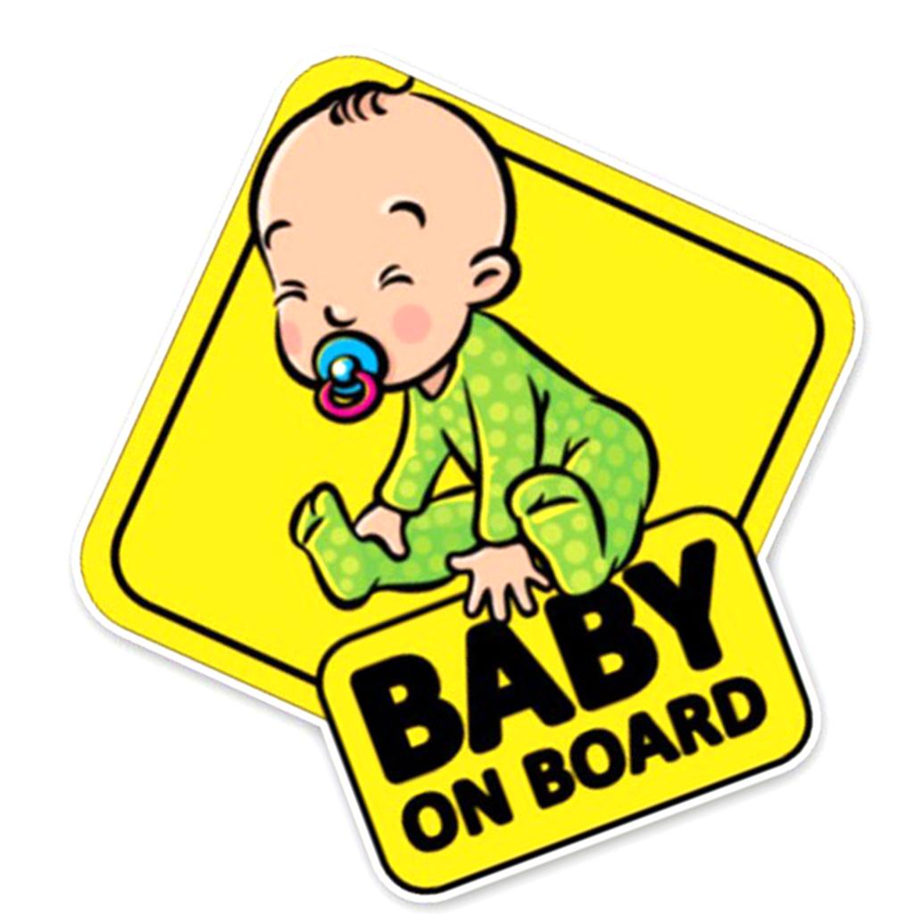 Max Maxb Baby on Board Warning Safety Sign Car Decal Vinyl Warning Sticker 15x15cm