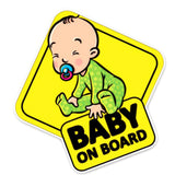 Max Maxb Baby on Board Warning Safety Sign Car Decal Vinyl Warning Sticker 15x15cm