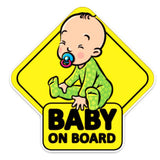 Max Maxb Baby on Board Warning Safety Sign Car Decal Vinyl Warning Sticker 15x15cm
