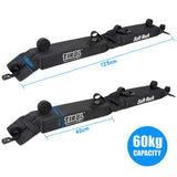 Max Maxb 2-pack Automobile Soft Roof Top Rack Cross paddleboard Luggage Carrier