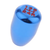 Maxbell 5 Speed Car Manual Shift Knob Gear Stick Shifter Lever Aluminum Alloy Blue