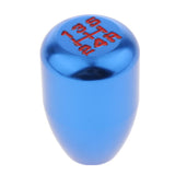 Maxbell 5 Speed Car Manual Shift Knob Gear Stick Shifter Lever Aluminum Alloy Blue