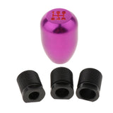 Maxbell 5 Speed Car Manual Shift Knob Gear Stick Shifter Lever Aluminum Alloy Purple