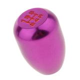 Maxbell 5 Speed Car Manual Shift Knob Gear Stick Shifter Lever Aluminum Alloy Purple