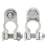 Maxbell 2PCS 12V Battery Terminals Connectors Clamps for Car Van Caravan Motorhome