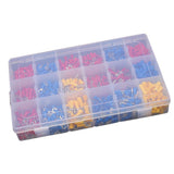 Maxbell 1200pcs Wire Connectors Heat Shrink Wire Connector Kit Marine Auto Terminals