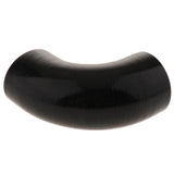 Maxbell 90 Degree 5mm Hose Turbo Silicone Elbows Coupler Pipe Hose  Black