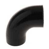 Maxbell 90 Degree 5mm Hose Turbo Silicone Elbows Coupler Pipe Hose  Black