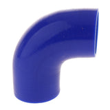 Maxbell 90 Degree 5mm Hose Turbo Silicone Elbows Coupler Pipe Hose  Blue