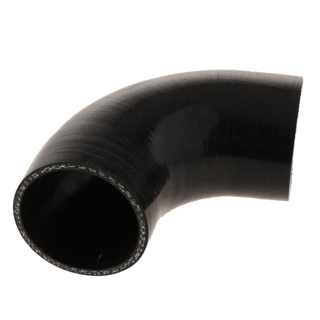 Maxbell 90Degree 5mm Hose Turbo/Intercooler Silicone Elbows Coupler Pipe Hose  Black