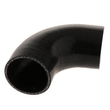Maxbell 90Degree 5mm Hose Turbo/Intercooler Silicone Elbows Coupler Pipe Hose  Black