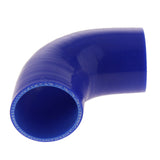 Maxbell 90Degree 5mm Hose Turbo/Intercooler Silicone Elbows Coupler Pipe Hose  Blue