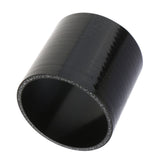 Max Maxb Straight Coupler Silicone Hose Turbo Intake Intercooler Pipe 89mm Black