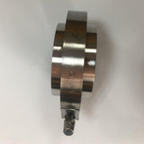Max Maxb Car V-Band Clamp,Exhaust pipe clamp -304 Stainless Steel Silver 2.25inch