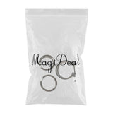 Max Maxb Car V-Band Clamp,Exhaust pipe clamp -304 Stainless Steel Silver 2.25inch