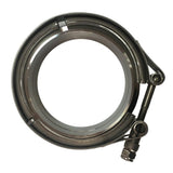 Max Maxb Car V-Band Clamp,Exhaust pipe clamp -304 Stainless Steel Silver 2.25inch