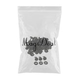 Max Maxb 50 Pieces Push Type Car Mat Buckle Carpet Auto Fixed Clamp Rivet Foot Pad