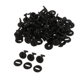 Max Maxb 50 Pieces Push Type Car Mat Buckle Carpet Auto Fixed Clamp Rivet Foot Pad