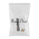 Maxbell Antenna Mini 6cm/2.4inch Car Universal Radio Mast short Alloy Aluminum Black
