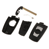 Maxbell 3 Buttons Flip Key Remote Cover Case Shell with Blade for BMW 1 3 5 6 Series