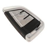Maxbell Key Fob Remote Cover Protector Shell Case Cover for BMW X5 X6 Silver
