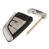 Maxbell Key Fob Remote Cover Protector Shell Case Cover for BMW X5 X6 Silver