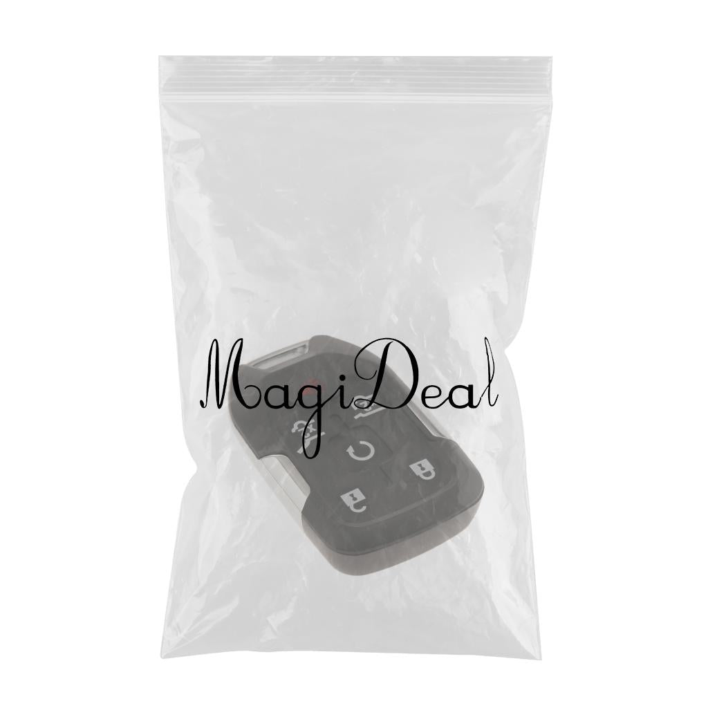 Max Car 6 Button Key Fob Remote Shell Case with Key for GMC