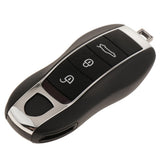 Max Keyless Entry Remote 3 Button Car Key Fob Control Replacement for Porsche