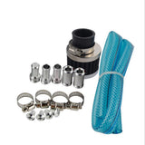 Max Universal 200ml Aluminum Oil Catch Can Reservoir Tank with Breather Filter