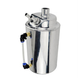 Max Universal 200ml Aluminum Oil Catch Can Reservoir Tank with Breather Filter