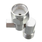 Max Aluminium Alloy Silver Swivel Joint Tool Adapter Fit for Airless Sprayer Gun
