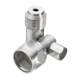 Max Aluminium Alloy Silver Swivel Joint Tool Adapter Fit for Airless Sprayer Gun