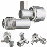 Max Aluminium Alloy Silver Swivel Joint Tool Adapter Fit for Airless Sprayer Gun