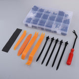 Max 435Pcs Car Body Trim Clips Retainer Bumper Rivets Screw Panel Fastener Kit