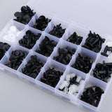 Max 435Pcs Car Body Trim Clips Retainer Bumper Rivets Screw Panel Fastener Kit
