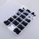Max 435Pcs Car Body Trim Clips Retainer Bumper Rivets Screw Panel Fastener Kit