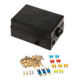 Max 13-Way Blade Fuse Block Include Relay,  Fuse Marine Boat Fuse Holder Box