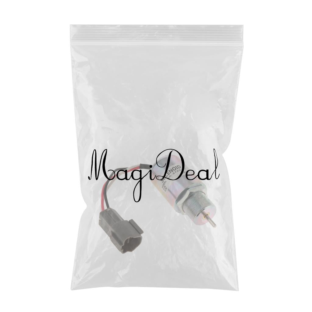 Max SA-3725-12 Fuel Shut Off Solenoid for MITSUBISHI S3L S3L2 ENGINE
