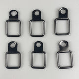 Max Tie-down D-rings Cargo per Set For Jeep Wrangler Trunk With Cargo Net Cover