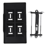 Max NEW HOT Adjustable Clamp Bracket Battery Tray Metal Car Marine Use Tray 34cm  Clamp 23cm