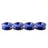 Max Maxb Quick Release Fasteners For Car Bumpers Trunk Fender Hatch Lids Kit Blue