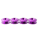 Max Maxb Quick Release Fasteners For Car Bumpers Trunk Fender Hatch Lids Kit Purple