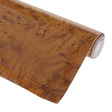 Max Maxb Gloss Faux Wood Removable Self-Adhesive Car Vinyl Wrap Film Stickers W1302