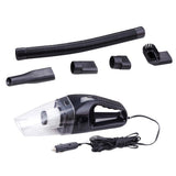 Maxbell 120W/12V Portable Vacuum Cleaner Dry Wet Dual Use High Power Black